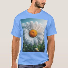 Daisy Floral White T-Shirt