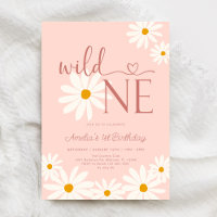 Daisy Floral Wild 1. Geburtstag
