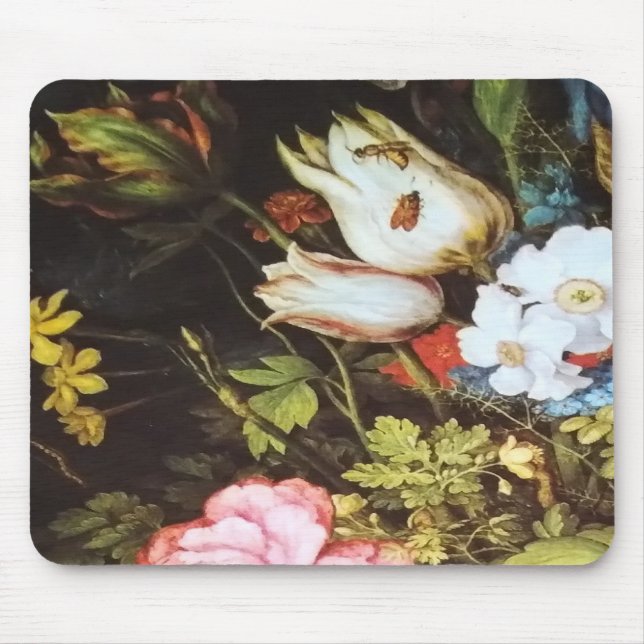 Daisy Flowers Mousepad (Vorne)