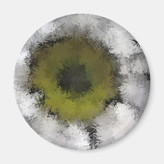 Daisy Fur AH2009 Magnet (Vorne)