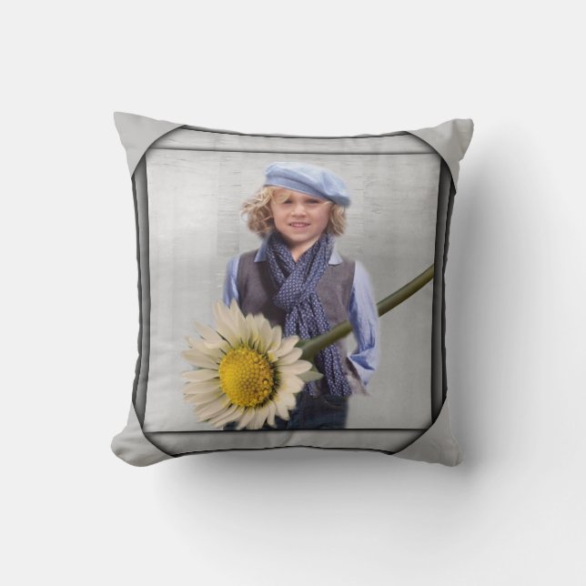 Daisy für meine Mama Kissen (Vorderseite)