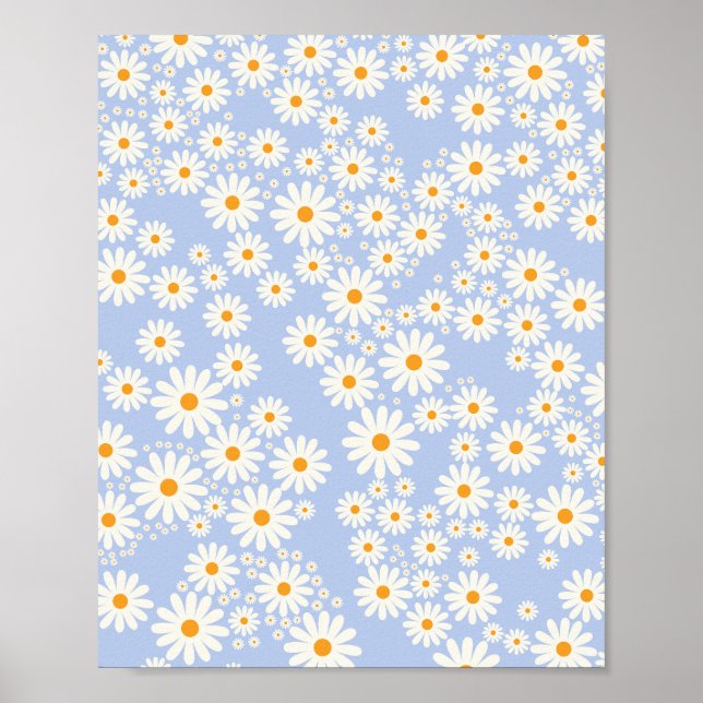Daisy Garden 10 Baby Blue Poster (Vorne)