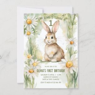 Daisy Garden Einige Bunny ist eins Einladung