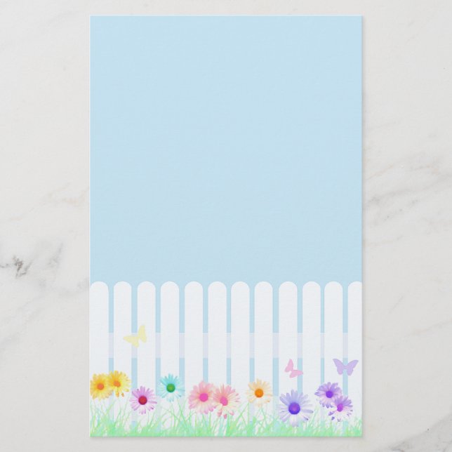 Daisy Garden Stationary Briefpapier (Vorderseite)