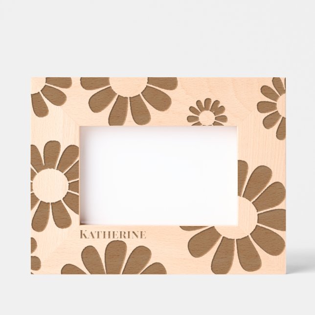 Daisy Geätzte Rahmen (Vorderseite)