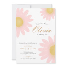 Daisy Geburtstagsparty boho Blumenzwiebeln jedes A