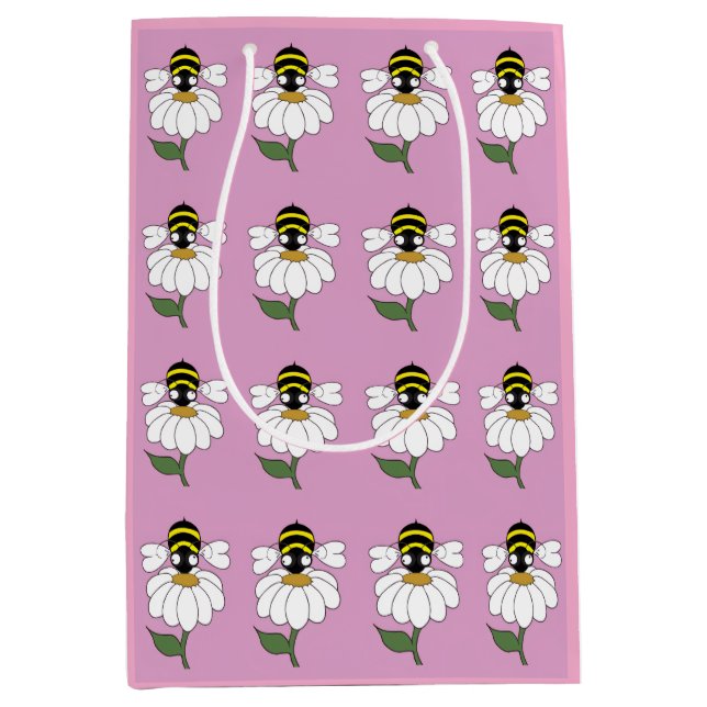 Daisy Gift Bag Mittlere Geschenktüte (Vorderseite)