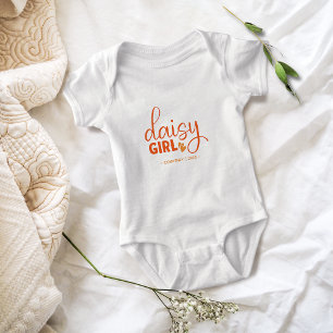 Daisy Girl - Baby Romper Bodysuit Baby Strampler