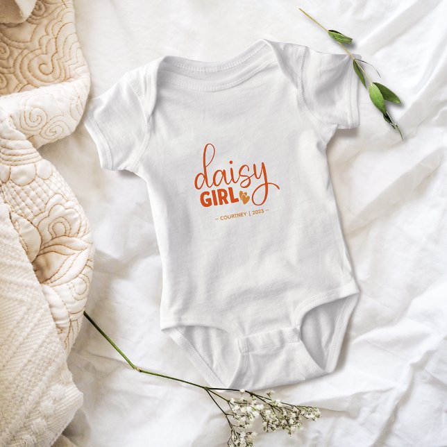 Daisy Girl - Baby Romper Bodysuit Baby Strampler (Von Creator hochgeladen)