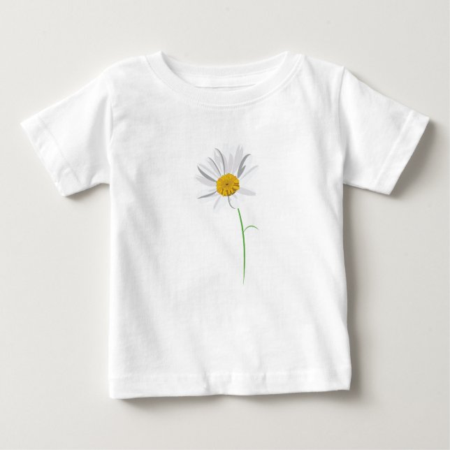 Daisy Girl Baby T-shirt (Vorderseite)