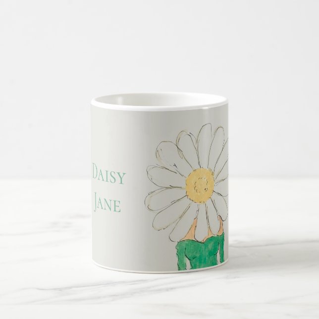 Daisy Girl Green Dress   Kaffeetasse (Mittel)