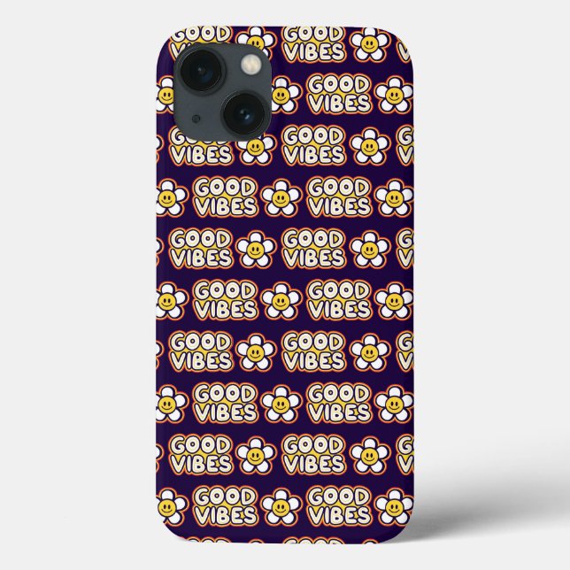 Daisy Good Vibes iPhone / iPad Gehäuse Case-Mate iPhone Hülle (Rückseite)