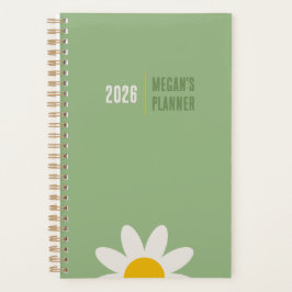 DAISY GREEN - 2026 Blumenplaner Planer