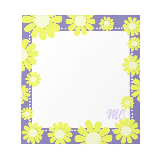 Daisy Green Lilac Notizblock (Vorderseite)