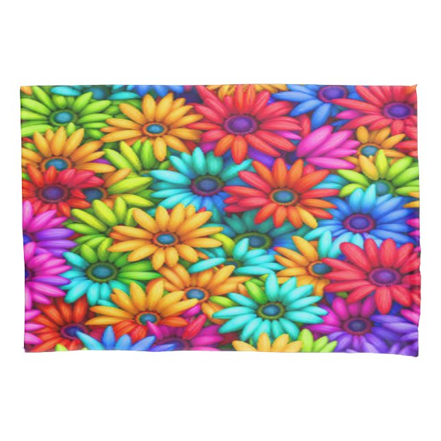 Daisy Happy #4112 - Pillowcase Kissenbezug (Vorderseite-Links)