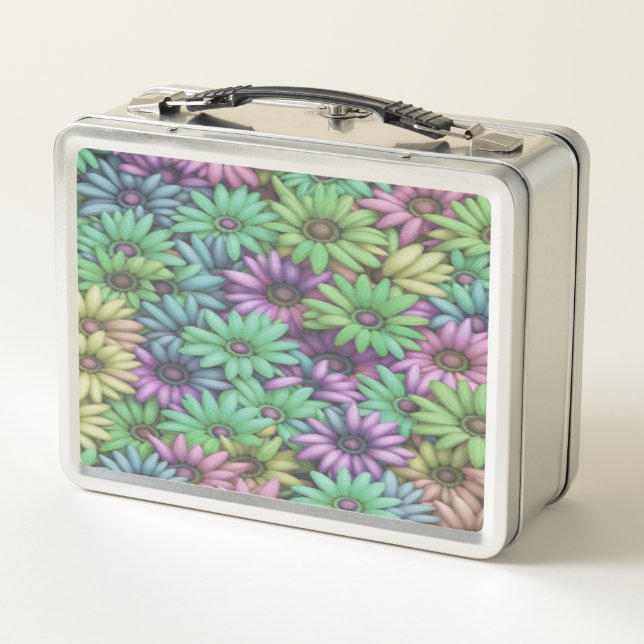 Daisy Happy #4113 - Metal Lunchbox (Rückseite)