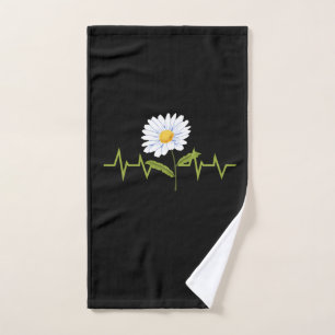 Daisy Heartbeat Handtuch