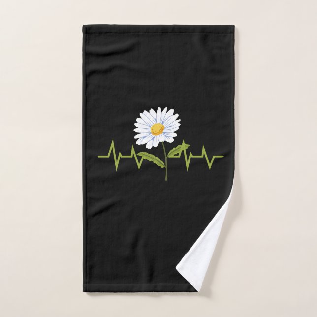 Daisy Heartbeat Handtuch (Handtuch)