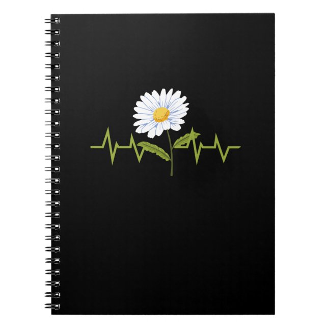 Daisy Heartbeat Notizblock (Vorderseite)