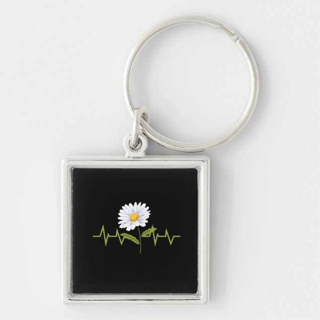 Daisy Heartbeat Schlüsselanhänger (Vorne)