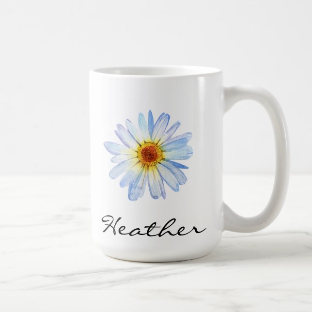 Daisy Hübsch Custom Personalisiert Kaffeetasse (Rechts)