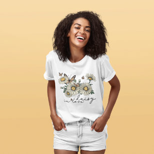 Daisy in Liebe Wildblume T - Shirt