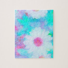 Daisy in Pastellfarben ein niedliches Foto Puzzle