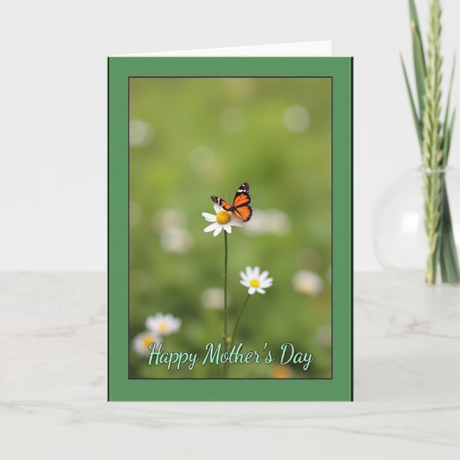 Daisy Insect Mothers Day Card Karte (Vorderseite)