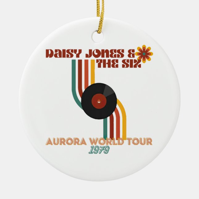 Daisy Jones The Six Keramik Ornament (Vorne)