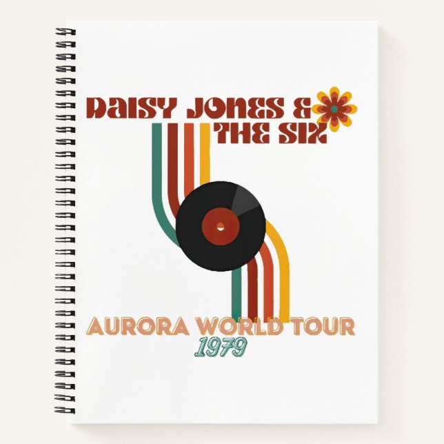 Daisy Jones The Six Notizbuch (Vorderseite)