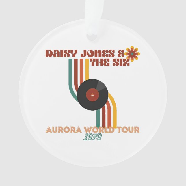 Daisy Jones The Six Ornament (Vorderseite)
