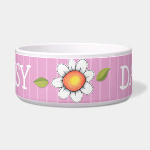 Daisy Joy Pink Hund Pet Bowl Napf