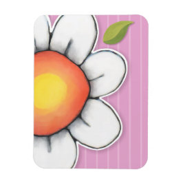 Daisy Joy pink Premium Magnet