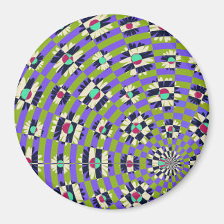 Daisy Kaleidoscope Magnet