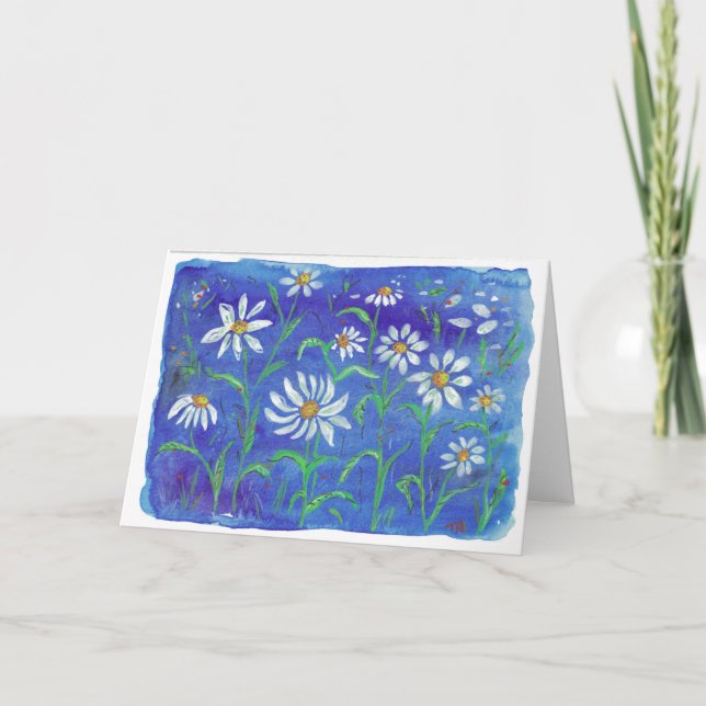 Daisy-Karte Karte (Vorderseite)