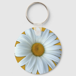 Daisy Key Chains fröhliche Gelbe Blume Geschenke Schlüsselanhänger