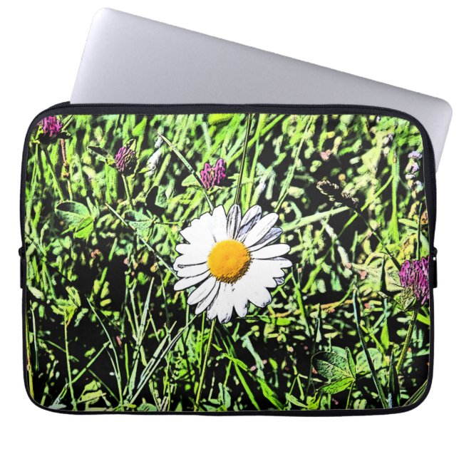 Daisy Laptopschutzhülle (Vorderseite)
