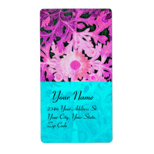 DAISY, lila violett blauer Turquase schwarz