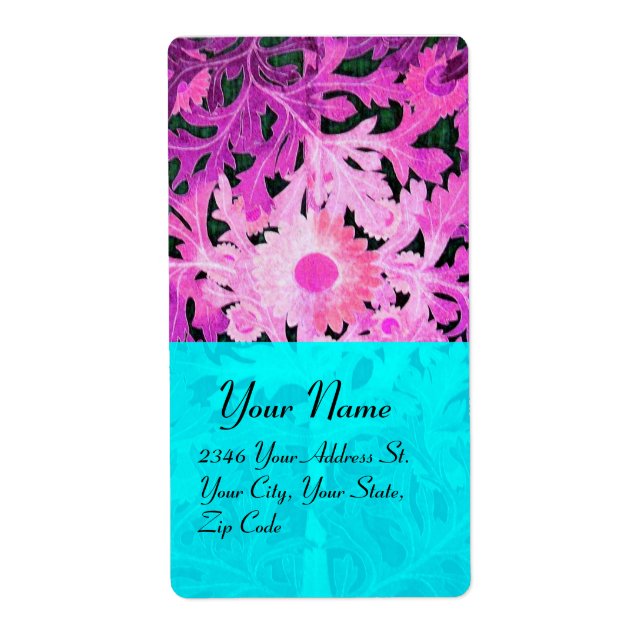 DAISY, lila violett blauer Turquase schwarz (Vorne)