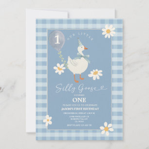 Daisy Little Albern Goose Balloon Boy 3. Geburtsta Einladung