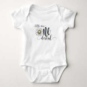 Daisy Little Miss ONEderful Shirt/Baby Top
