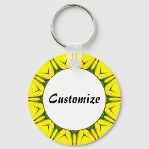 Daisy Mandala Template 06 Schlüsselanhänger