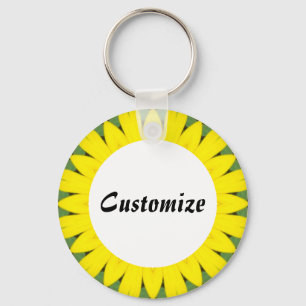 Daisy Mandala Template 18 Schlüsselanhänger