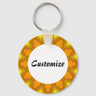 Daisy Mandala Template 24 Schlüsselanhänger