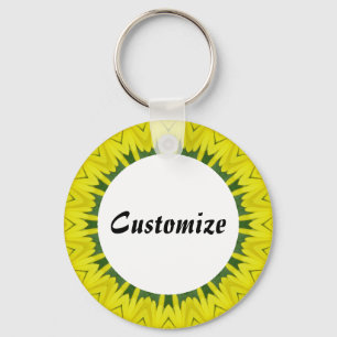 Daisy Mandala Template 34 Schlüsselanhänger