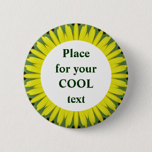 Daisy Mandala Template 40 Button