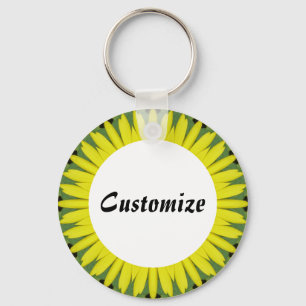 Daisy Mandala Template 40 Schlüsselanhänger