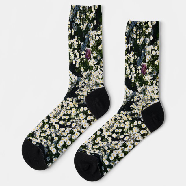 Daisy Meadow Crew Socks Socken (Linkes Detail)