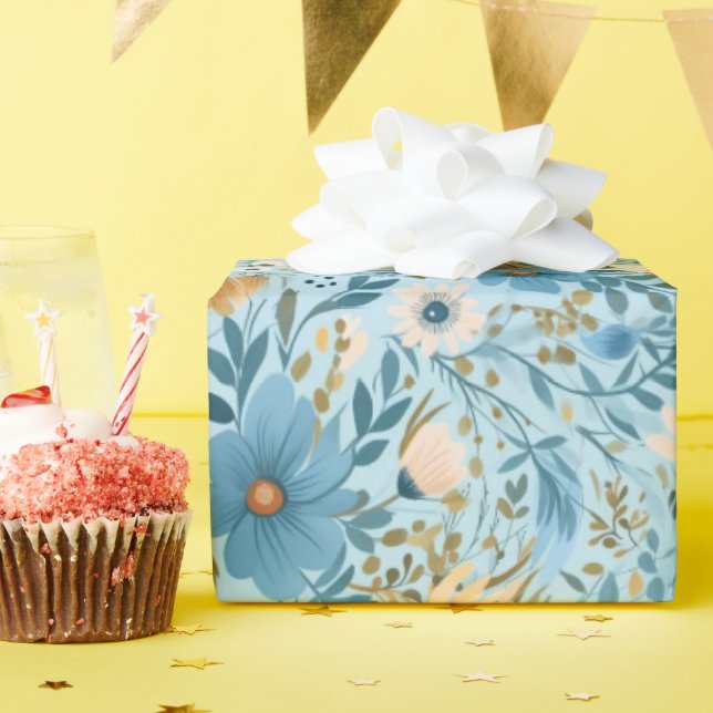Daisy Meadow Design Geschenkpapier (Geburtstagsparty)