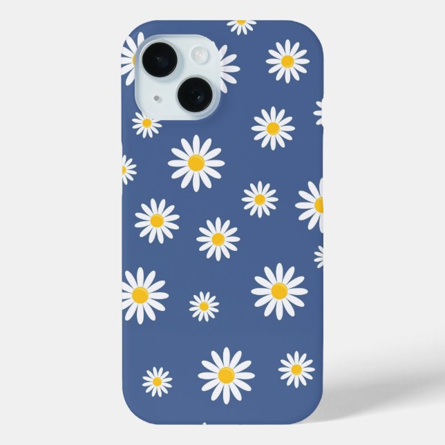 Daisy Meadows Blue Case-Mate iPhone Hülle (Rückseite)
